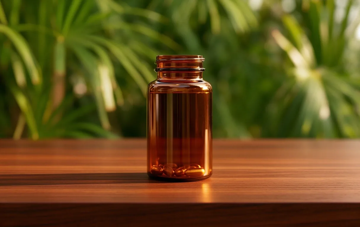 Product packaging on display